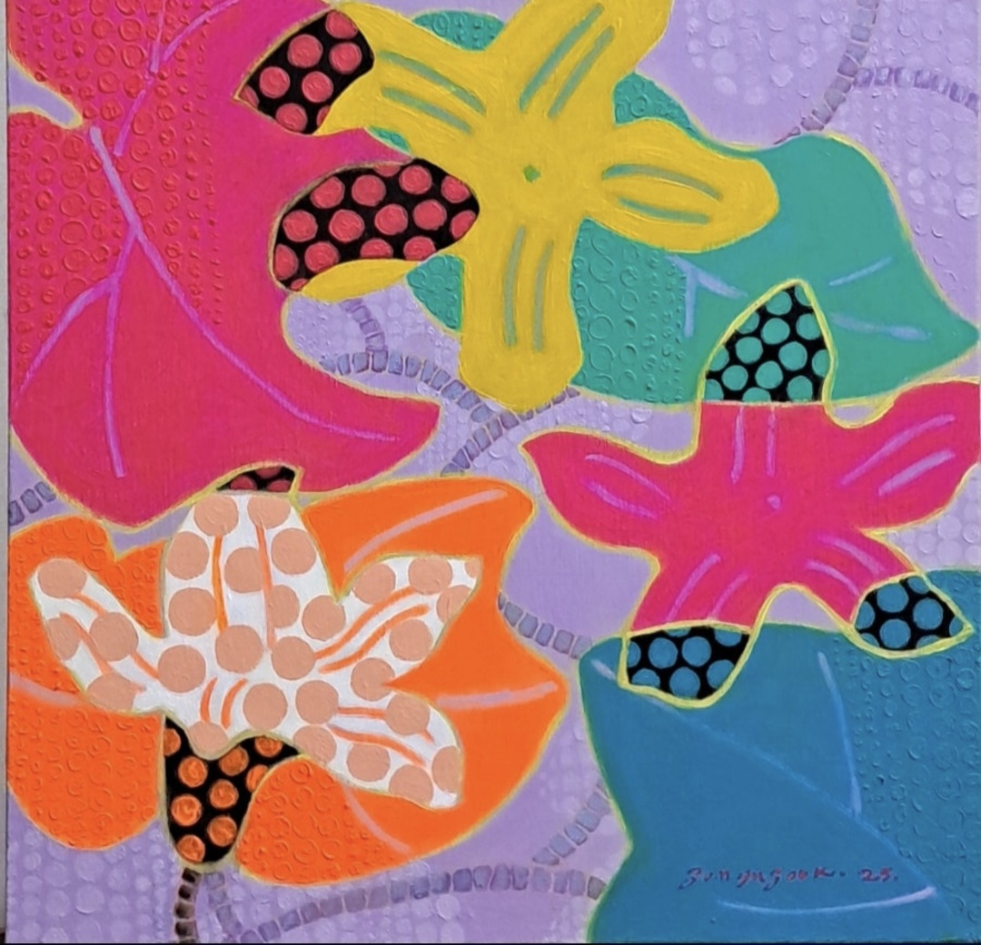 오월을 노래하다 45x45cm 10호 정방